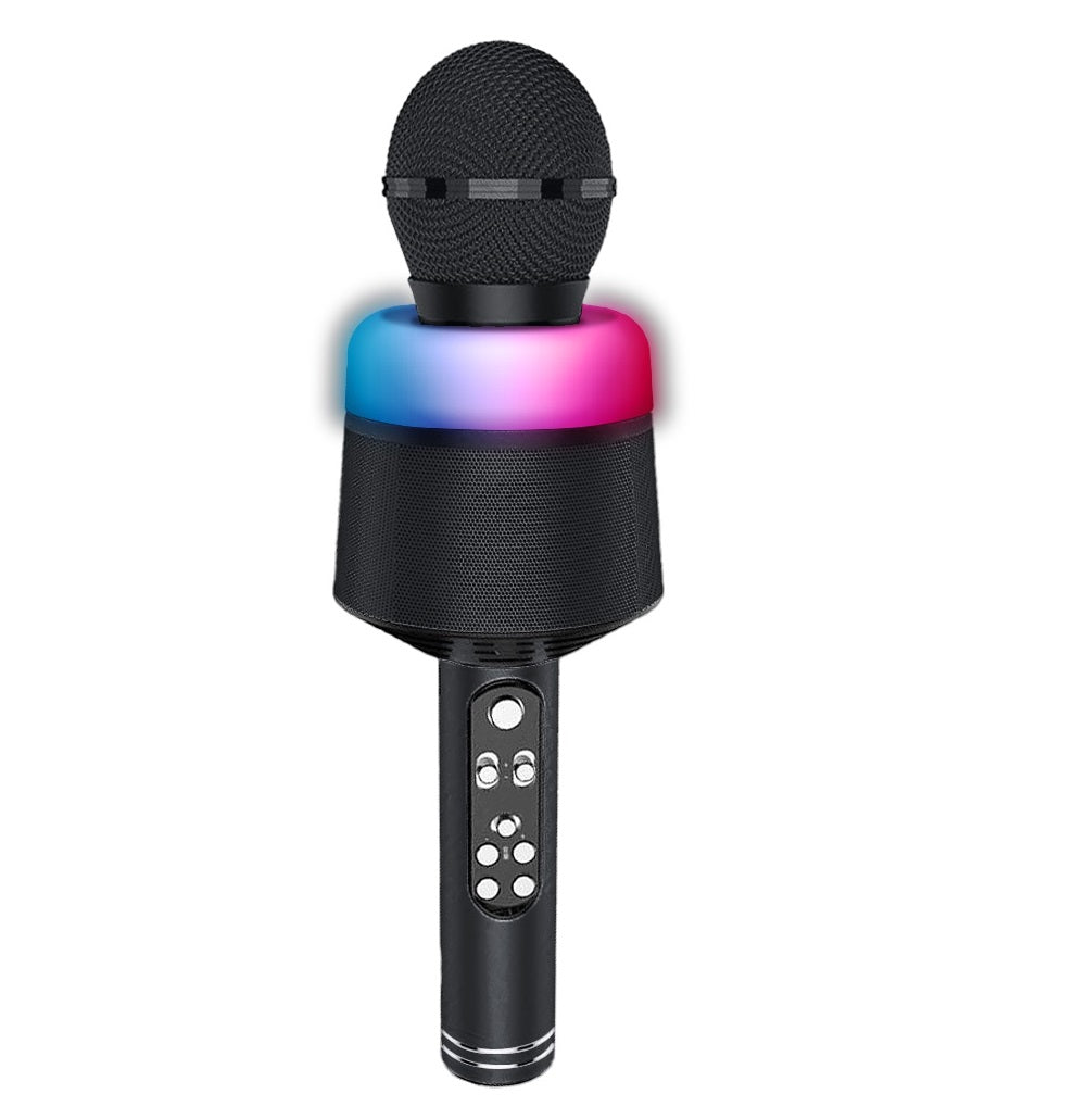 LED Light up Karaoke Microphone Speaker
